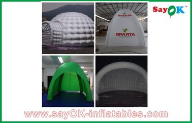 Dışarıya çıkın şişme çadır Dışarıda Oxford kumaş veya PVC Beyaz Kamping Şişme çadırlar Satılık Marquees
