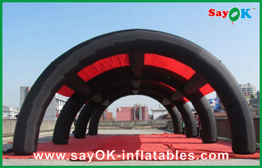 PVC Tarpaulin Şişme Hava Çadırı Ticari Şişme Projeksiyon Kubbe Çadırı Reklam Partisi Şişme Ev Çadırı