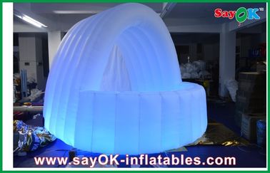 Açık PVC / Oxford Kumaş Şişme LED Gösteri Çadırı, Özelleştirilmiş LED Bar Sayacı Şişme Çalışma Çadırı