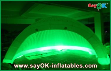 Parti / Sergi Kask Gece Kulübü Partisi Şişme Çadır İçin Yüksek Yırtılma Mukavemeti Şişme Hava Çadırı LED