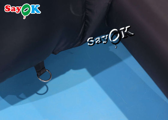 Dışarıya çıkın şişme çadır ROHS 7.3m 24ft Siyah Kapılı Şişme Çadır