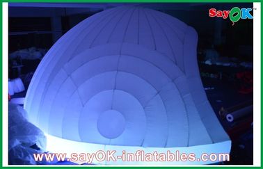 Oxford Bezli Olay LED Şişme Hava Çadırı / Özelleştirilmiş Şişme Çadır Şişme Igloo Çadırı Büyük Şişme Çadır