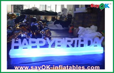Doğum günü partisi led şişme aydınlatma dekorasyon özelleştirilmiş