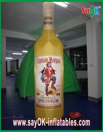 Polyester Sarı Şişme Şarap Şişesi / ticari sınıf şişme