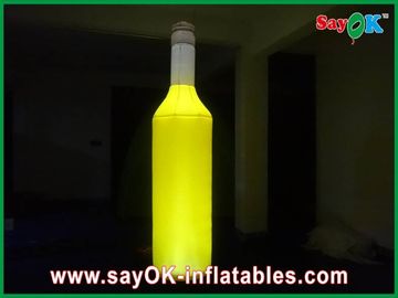 Polyester Sarı Şişme Şarap Şişesi / ticari sınıf şişme