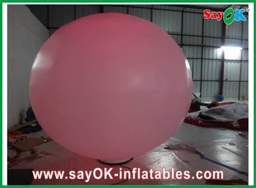 2 metre şişme aydınlatma dekorasyon, zemin topu ile şişme ışık balon