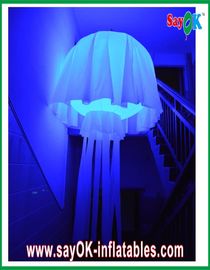 Düğün Partisi / Etkinlikler Şişme Aydınlatma Dekorasyonu, 190T Naylon Kumaş Şişme Denizanası