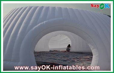Açık Dev Düğün Parti Çadırı Şişme Oxford Kumaş Şişme Hava Çadırı, Kamp İçin Çap 5m Hava Çadırı