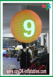 Reklam için Özelleştirilmiş Çap 0.8m Şişme Sırt Çantası Balon Pembe