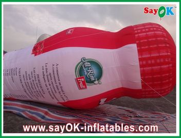 Kampanya için Yangına Dayanıklı PVC Tente Şişme Yoğurt Şişe