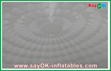 Kubbeli Şişme Igloo Su Geçirmez Oxford Kumaş Şişme Hava Çadırı Beyaz 10m Gümrüklü CE