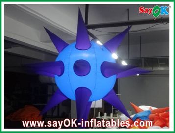 Etkinlikler ve Disko İçin Renkli Işıklar ile LED Dekorasyon Şişme Deniz Kestanesi Başak Topu Modeli