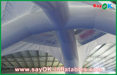Şişme Igloo Açık Hava Eğlence Partisi Hava geçirmez Şişme Kubbe Çadırı Reklam İçin Dörtgen / Altgen PVC
