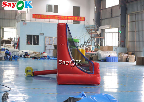 Şişme Çim Oyunları Etkileşimli Karnaval Şişme Spor Oyunları Basketbol Atış Tic-Tac-Toe Ring Fırlatma