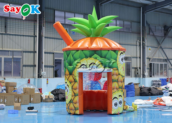 Şişme Çim Çadırı PVC Ananas Kiosku İşletme Fırlatıcısıyla Taşınabilir Şişme Çadır