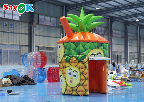 Şişme Çim Çadırı PVC Ananas Kiosku İşletme Fırlatıcısıyla Taşınabilir Şişme Çadır