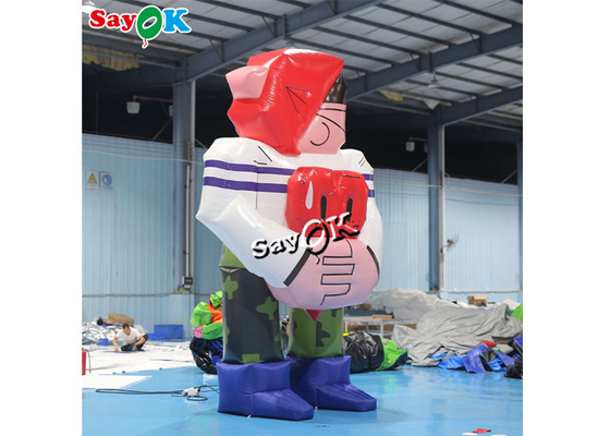 Şişkin Reklam Balonları 4.5m İç ve Dış Dekorasyon için Dev Şişkin Maskot Modeli