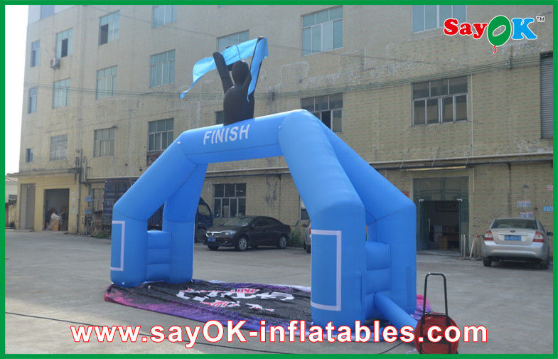 Şişirilebilir Kemerler PVC Olay Suya Dayanıklı Şişirilebilir Bitiş Çizgisi Kemeri Şişirilebilir Giriş Kemeri Logo Baskılı