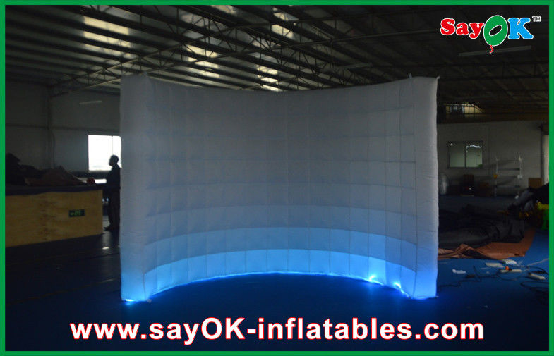 Düğün Dekorasyon için Şişme Led Photo Booth Mini Led Şişme Boya Photo Booth Çadır