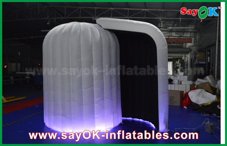 Şişme Fotoğraf Kabini Kiralama 3mL X 2mW X 2.3mH LED Işıklı Şişme Igloo Fotoğraf Kabini Kubbe Çadırı