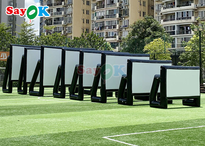 Oxford kumaş şişme film ekranı Açık hava sineması