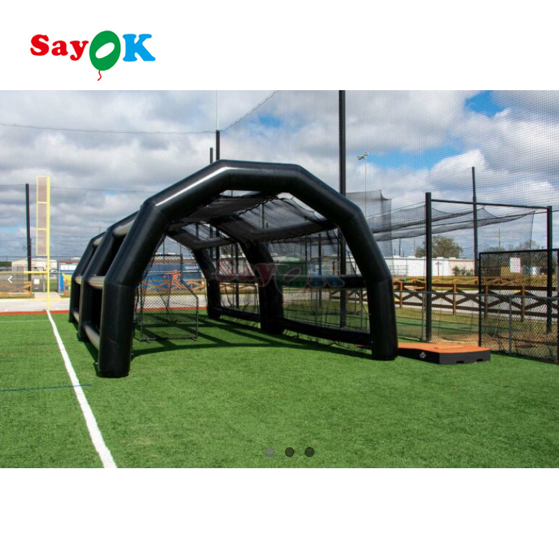 Fabrika Şişme Beyzbol Ağı Dış Çit Çadırı Su geçirmez Şişme Spor Mahkemesi Beyzbol Sahası Eğitim Çadırı Kiralık