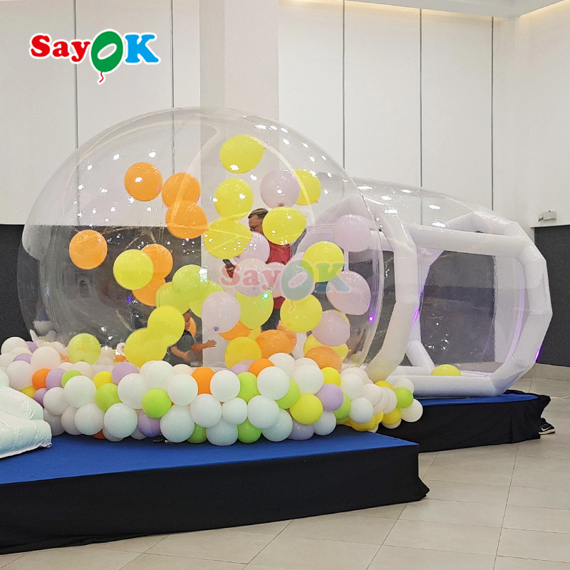 Bubble Inflatable House Çadırı Blow Up Bubble House Outdoor Event Partisi için