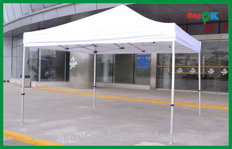 Promosyon Reklam için Bahçe Gölgelik Çadır Özel 3x3m Beyaz Pop Up Katlanabilir Çadır Gazebo