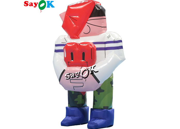 Şişkin Reklam Balonları 4.5m İç ve Dış Dekorasyon için Dev Şişkin Maskot Modeli