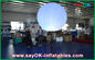 Nylon Cloth Inflatable Lighting Decoration / Halogen Or Led Light Up Balloons