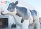 PVC Tarpaulin Lifesize Inflatable Milk Cow For Farm Decoration