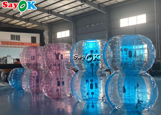 Eğlence Parkı 1.0mm TPU Şişme Spor Oyunları Kabarcık Futbol Topu