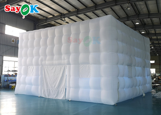 Şişme Çadır Kamp 8x8x5m Şişme Bahçe Çadırı Led Açık Hava Şişme Marquee Çadır Kiralama