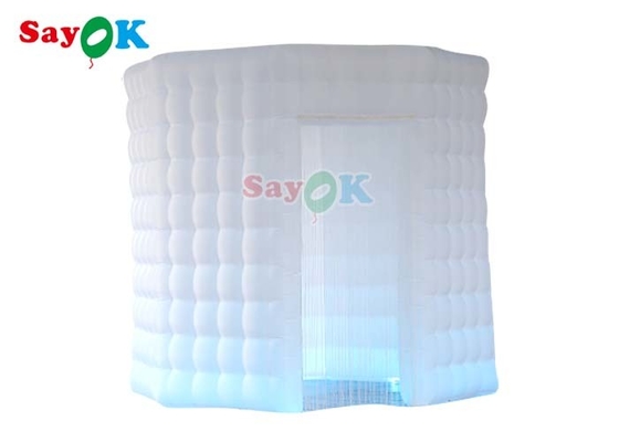 Su geçirmez Şişme Fotoğraf Kabini 2.5x2.5mH ​​Dijital Baskı