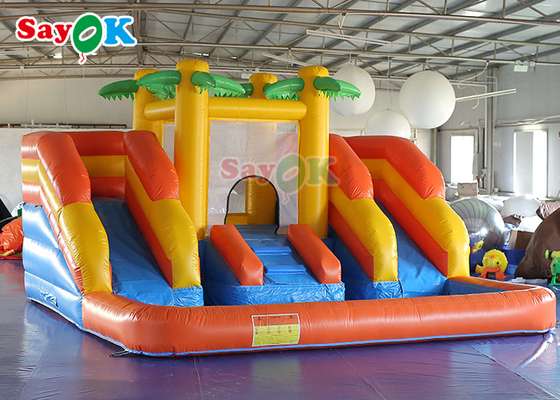 Eğlence Parkı Çocuklar için Pvc şişme kaydırma