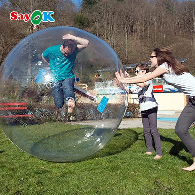 Toptan Pvc malzemesi Açık Hava Spor Oyunu Şişme İnsan Hamster Topu Zorb Topu İç ve Dış Açık Hava Interaktif Oyunları için