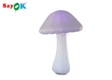 Parti / Blow Up Mantar İçin LED Işık ile Polyester Şişme Aydınlatma Dekorasyon
