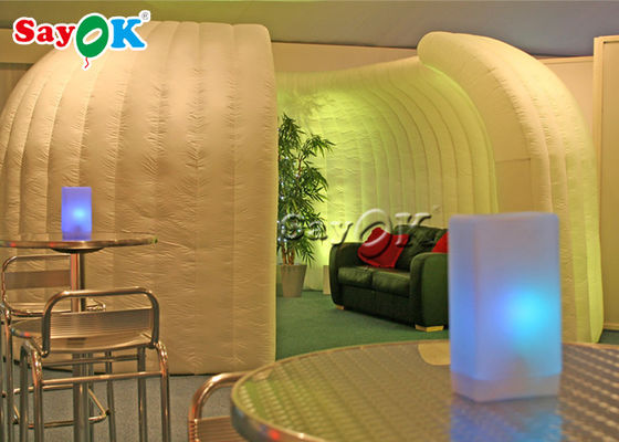 Ev Etkinliği İçin Şişme Aile Çadırı Özel 6.5x2.4mH Taşınabilir Şişme Parti Dome Çadır