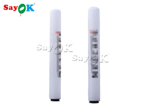 Olaylar / Sahne Dekorasyonu için 0.63x5mH Şişme LED Işık Sütunları