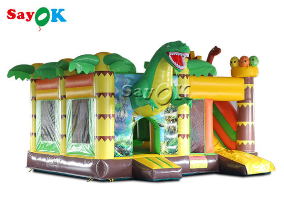 Ticari Dinozor Partisi 5.3x5x3.4mH Şişme Fedai Slayt