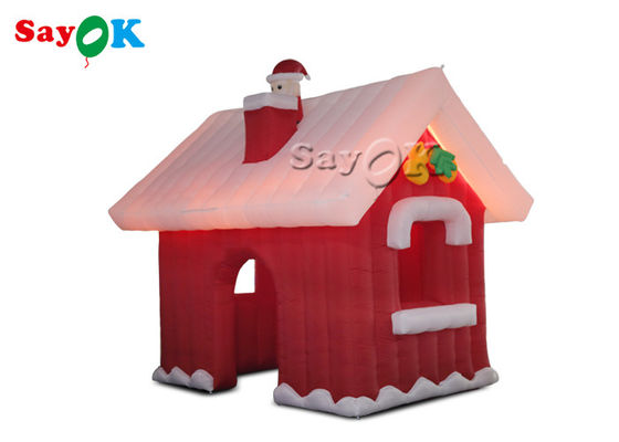 Parti İçin 3 * 3 * 3m Oxford Şişme Noel Köy Evi