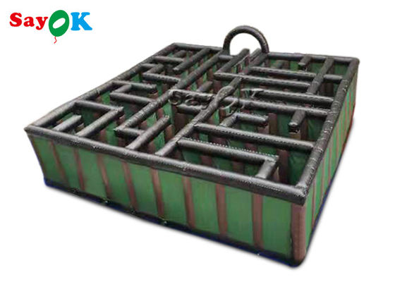 Şişme Karnaval Oyunları Çocuk 10x10x2.5m Şişme Spor Oyunları Engelli Parkuru