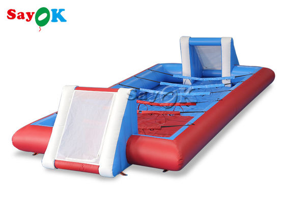 10x5m 30x15ft Taşınabilir Şişme Spor Oyunları Blower ile Futbol Sahası