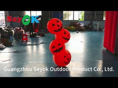 4.9ft Balkabağı Şekli LED Şişirme Modülü Şişme Balkabağı Cadılar Bayramı Dekorasyonu