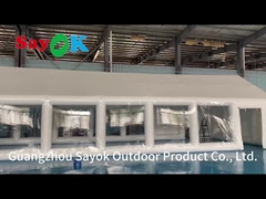 Şişme TPU Özel Yüzme Havuzu Çadırı Şişme kare kapak çadırı