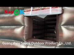 Dev lambalar şişme Noel evi şişme Noel Baba evi Satılık