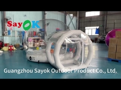 Ticari kalite PVC Bubble House Çocuklar Partisi Açık Kubbe Balon Bahçe Çadırı