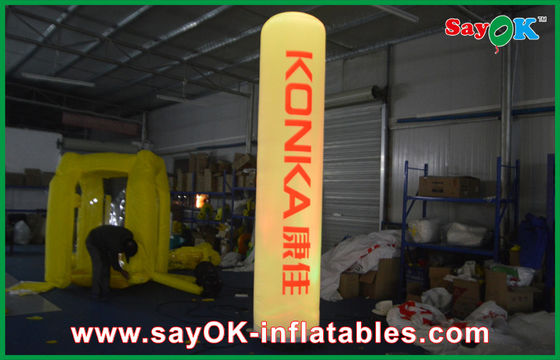 3m Yükseklikli Şişme Aydınlatma Dekorasyon Led Ayağı Küp Sütun Baskılı