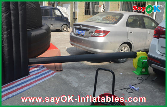 Açık Eğitim için 8M Siyah Şişme Planetarium Dome Çadır