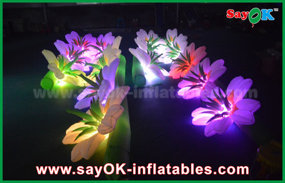 Promosyon Led Şişme Çiçek Dekorasyon 190t Oxford Bez